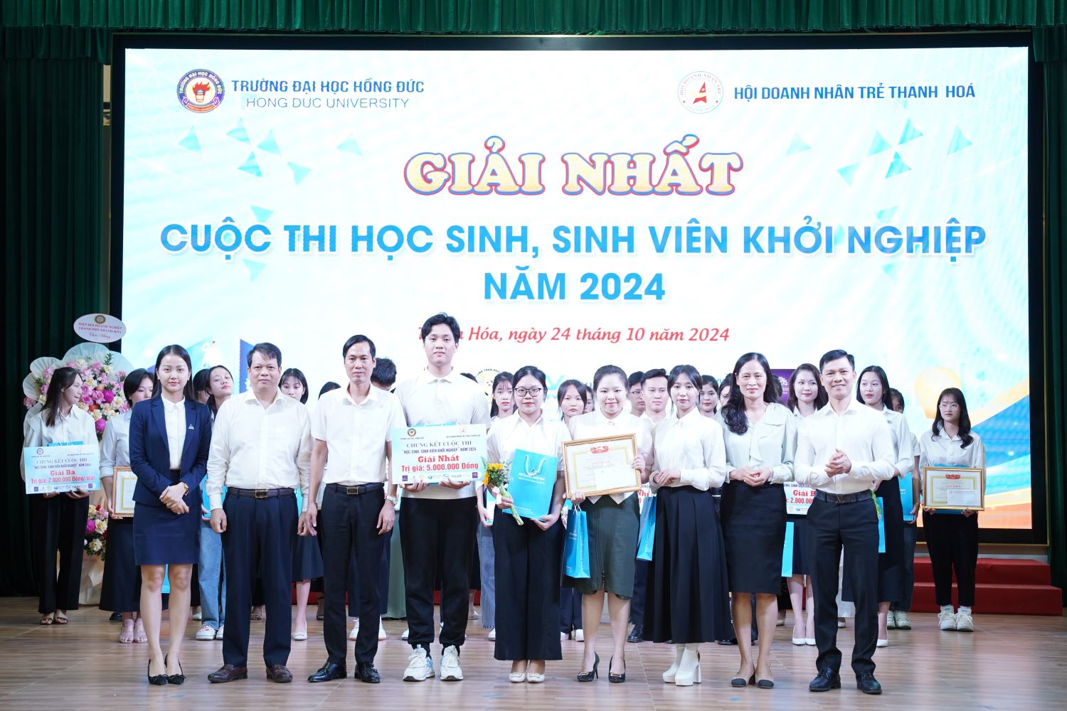 Sôi nổi chung kết Cuộc thi "Học sinh, Sinh viên khởi nghiệp" năm 2024